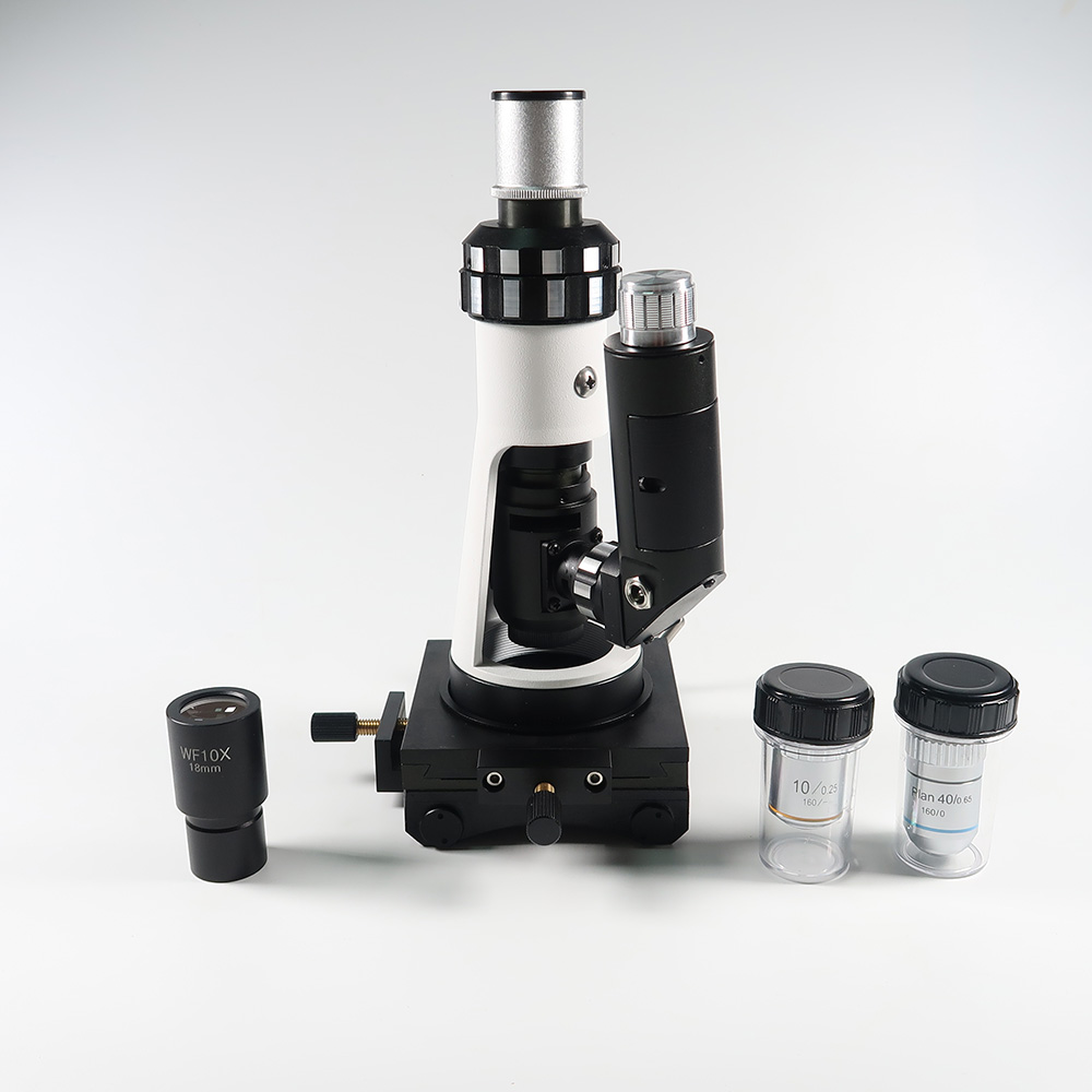 Polarizing Microscope Binocular - 偏光顕微鏡ハンドヘルド診断機器磁気ベース偏光子付きポータブル金属顕微鏡