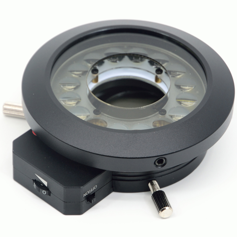 Polarizing Microscope Binocular - FYSCOPE 顕微鏡リングライトイルミネーター 16 個の顕微鏡偏光 LED リングライト顕微鏡リングランプ偏光ライト