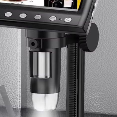 Usb Microscope 1000X Digital - デジタル顕微鏡 4.3 インチ HD 1080P 50X-1000X