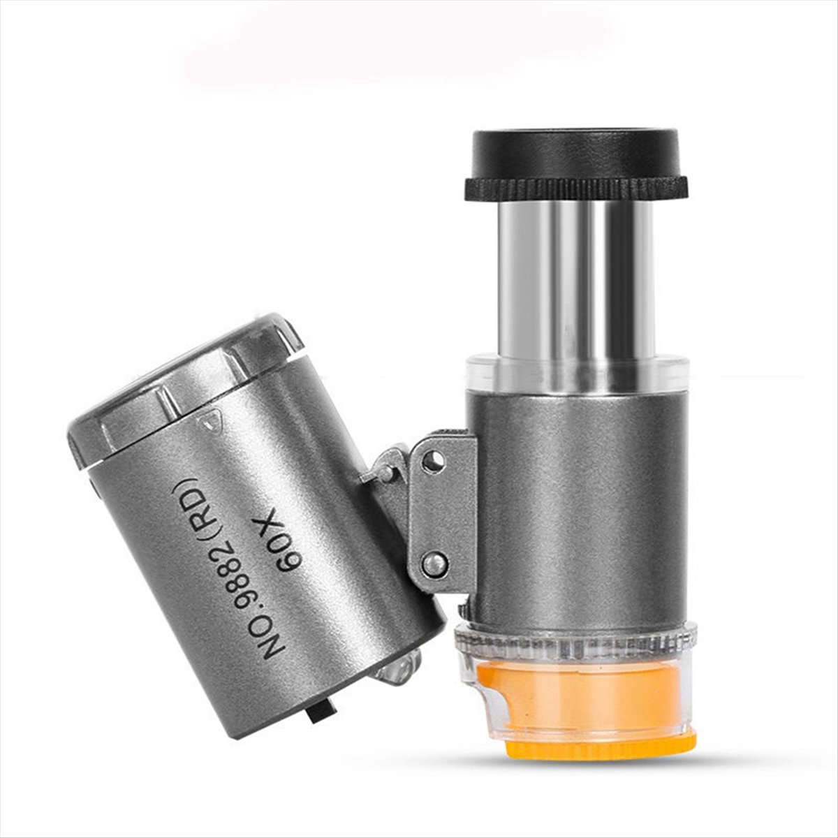 家庭用 60X ミニポケット顕微鏡 ジュエリーアイルーペ L - Gem Microscope Jeweler のレビューと価格