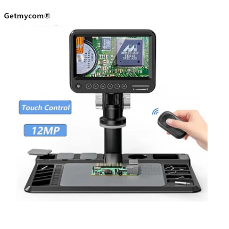 1600Xデジタル顕微鏡 12MP電子ビデオ顕微鏡 7インチ - Digital Microscope With Screen 7 Inch のレビューと価格