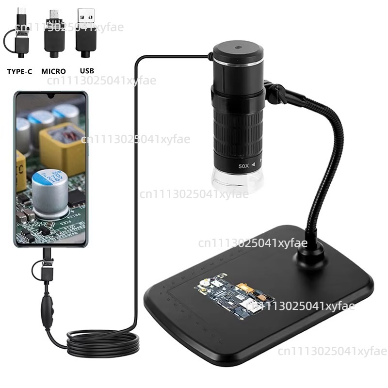 1000倍の倍率を持つ3in1デジタル顕微鏡。HD 1080 - Usb Microscope 1000X Digital のレビューと価格