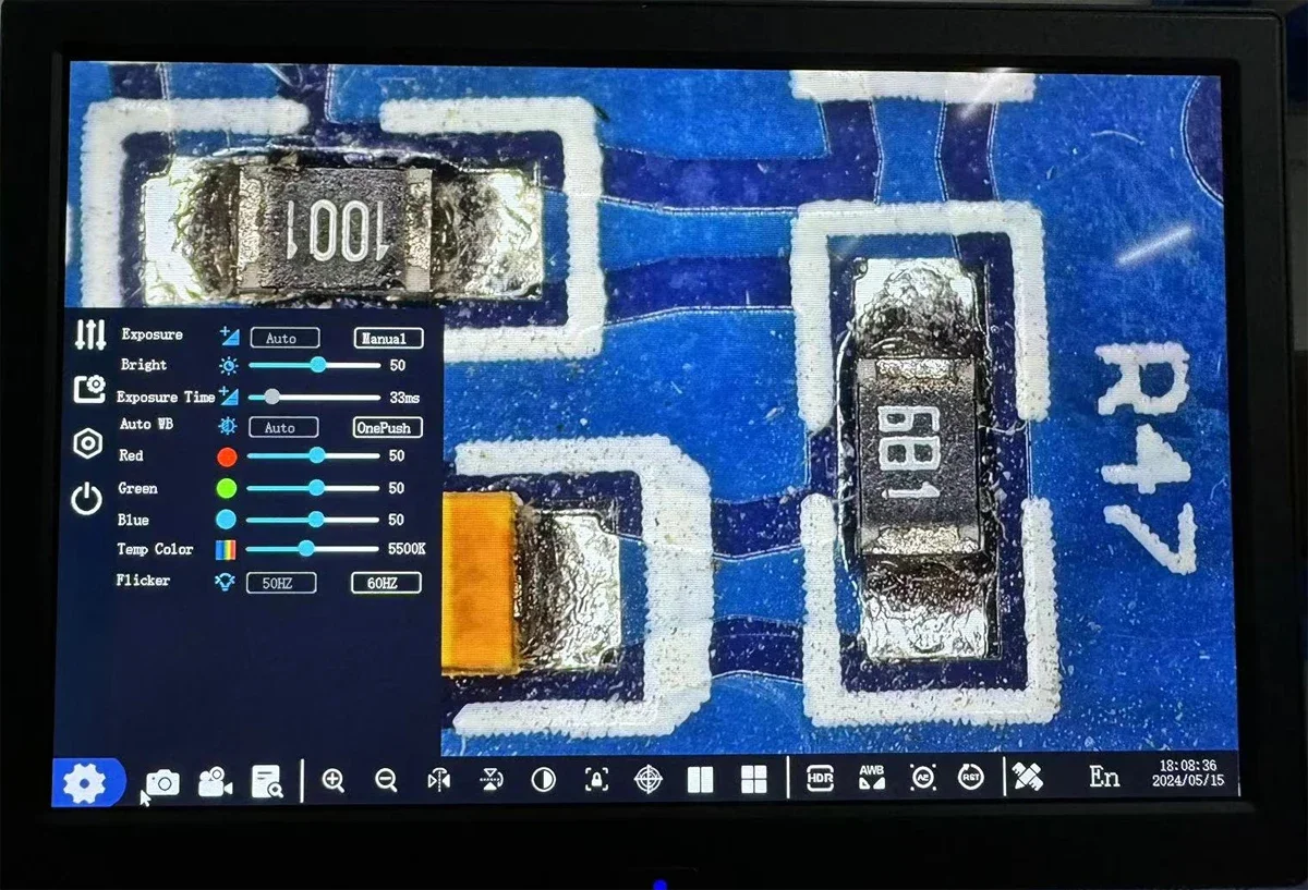 IMX307 HDMI USB 1080P 10.1インチL - Measuring Microscope Video 1080P のレビューと価格