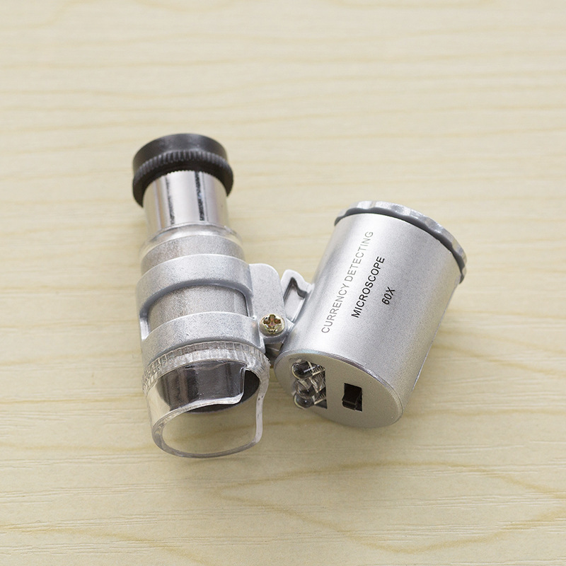 ポケット拡大鏡 宝石商用拡大鏡 60倍 宝石商用ルーペ LE - Gem Microscope Jeweler のレビューと価格