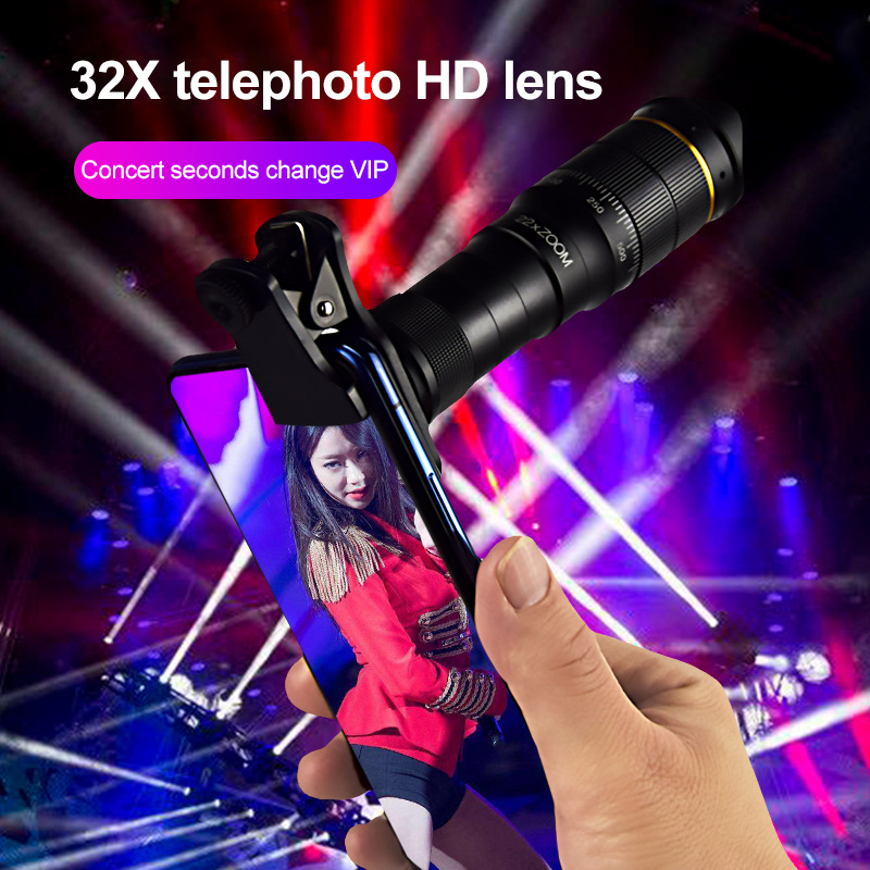 32X 望遠鏡電話用モバイル写真レンズズーム携帯カメラ用 i - Microscope Camera Sony Imx のレビューと価格