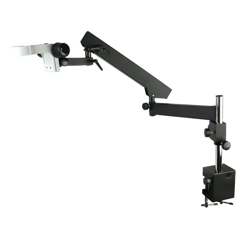 連続レンズ、7～50倍ズーム、45度傾斜、可動式アーム、ステ - Microscope Boom Stand Articulating のレビューと価格