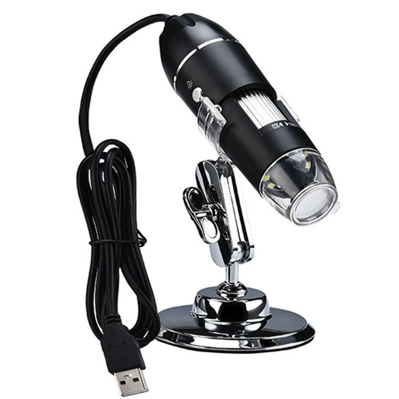 ブラケット付きデジタル電子顕微鏡、産業用拡大鏡、8led、メ - Usb Microscope 1000X Digital のレビューと価格