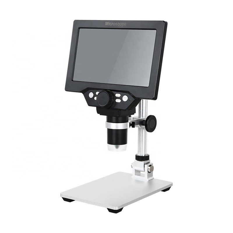 液晶画面付きの7インチデジタル顕微鏡（BM-DM52）。携帯 - Digital Microscope With Screen 7 Inch のレビューと価格