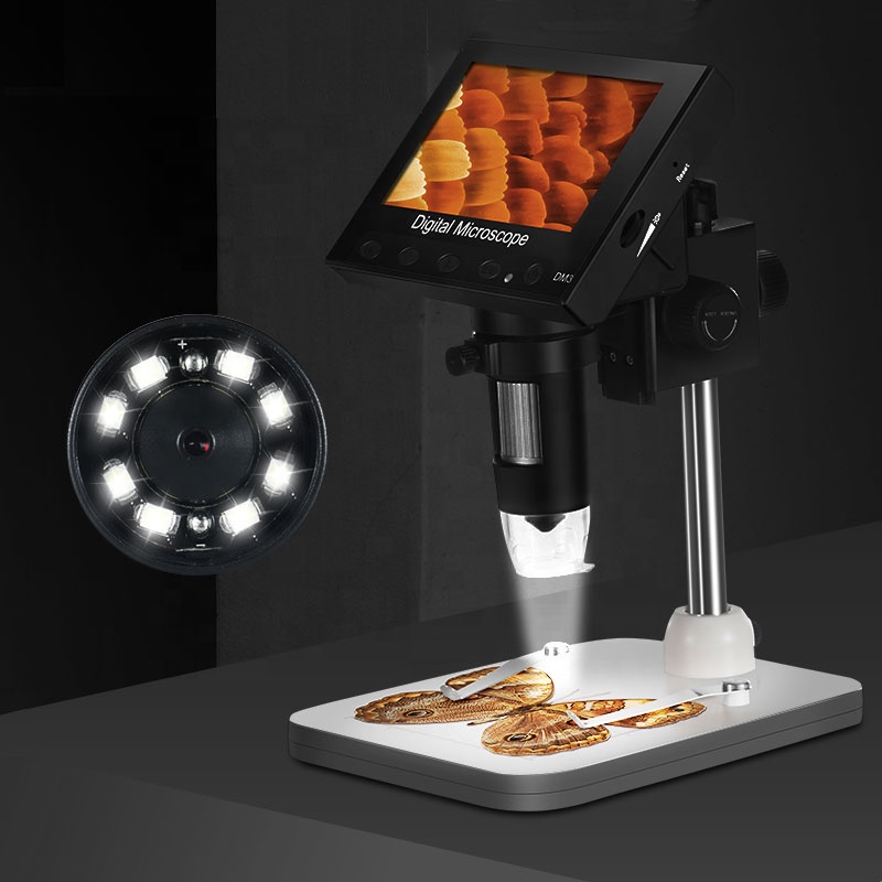1000倍拡大鏡 2MP ポータブル 4.3インチ LCD  - Usb Microscope 1000X Digital のレビューと価格