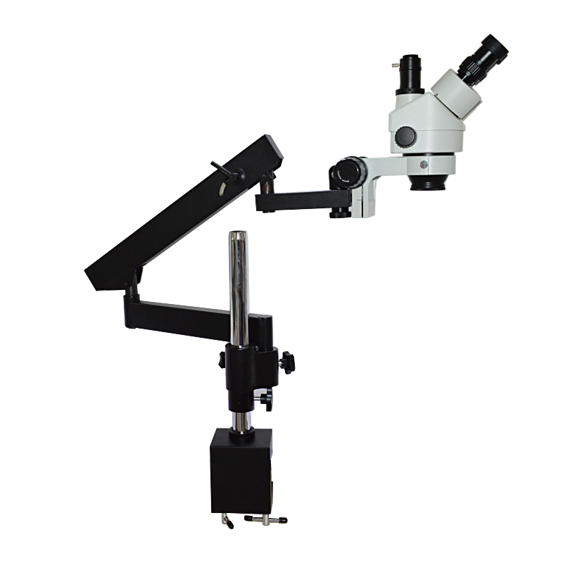 48MP 3.5X-90X フレキシブル可動関節アームブーム - Microscope Boom Stand Articulating のレビューと価格