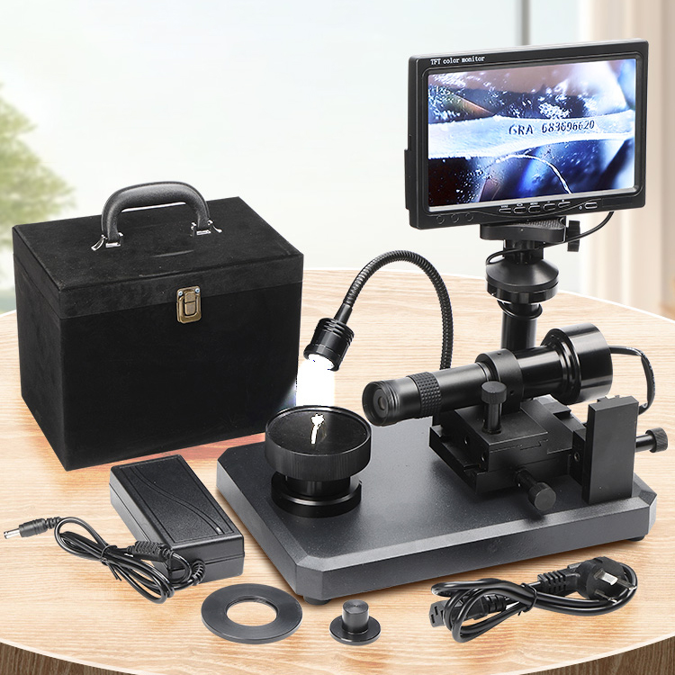 強力なオーストリッチジュエリー用顕微鏡、7インチLCDスクリ - Digital Microscope With Screen 7 Inch のレビューと価格
