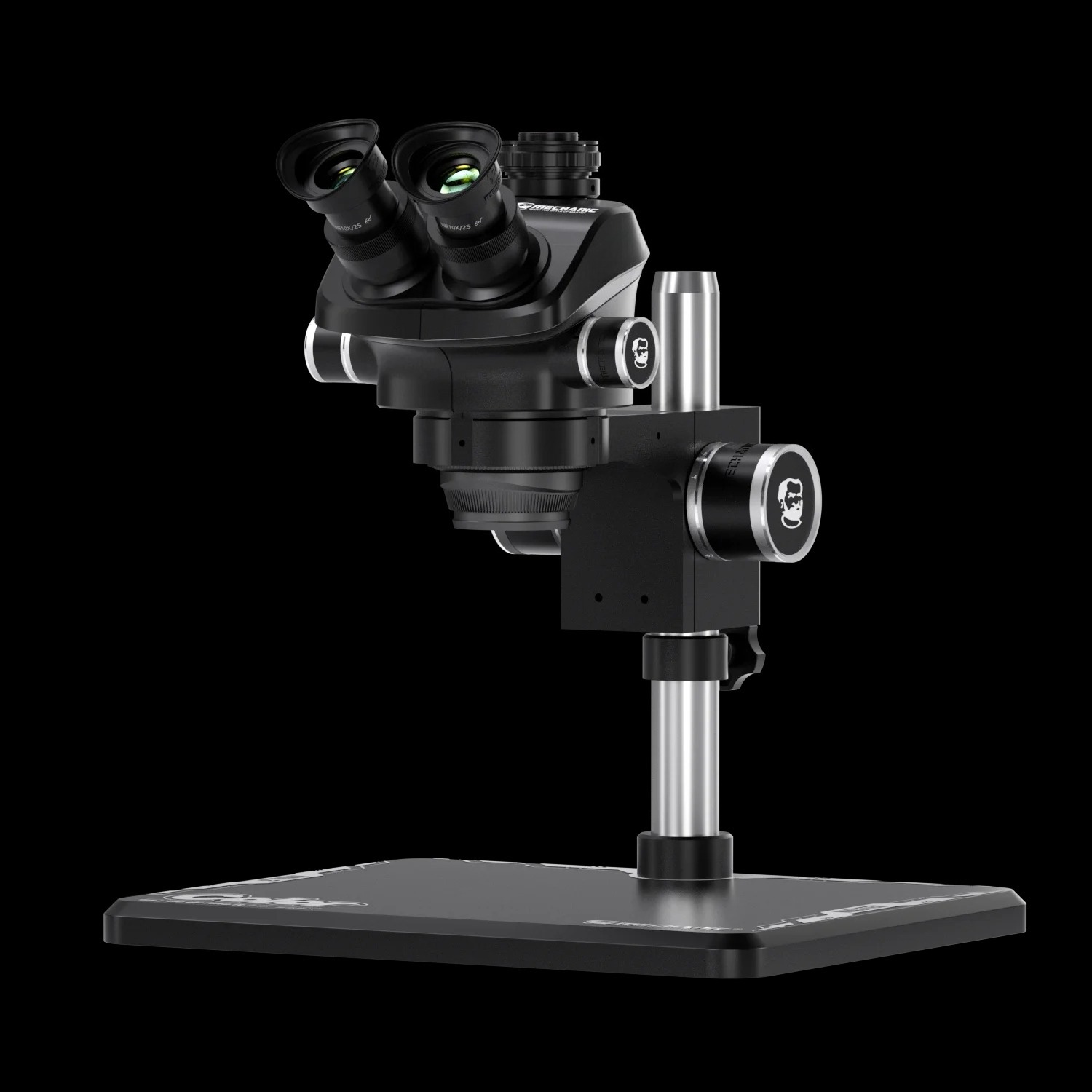 IMic 3-B11 7X-50X カラフルな双眼/三眼実体 - Trinocular Stereo Microscope 7X-45X のレビューと価格
