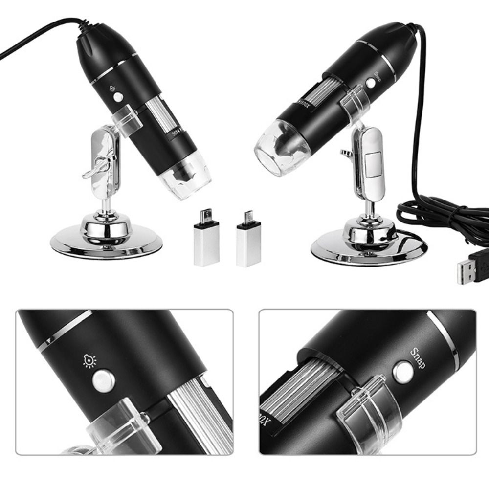 3in1 USBデジタル顕微鏡、携帯型、1600倍/1000 - Usb Microscope 1000X Digital のレビューと価格