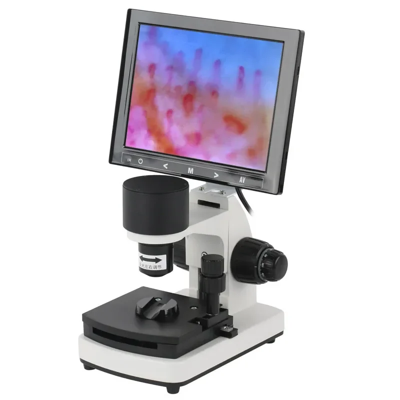 ポータブル爪折りたたみ毛細血管微小循環検出器照明付き顕微鏡7 - Digital Microscope With Screen 7 Inch のレビューと価格