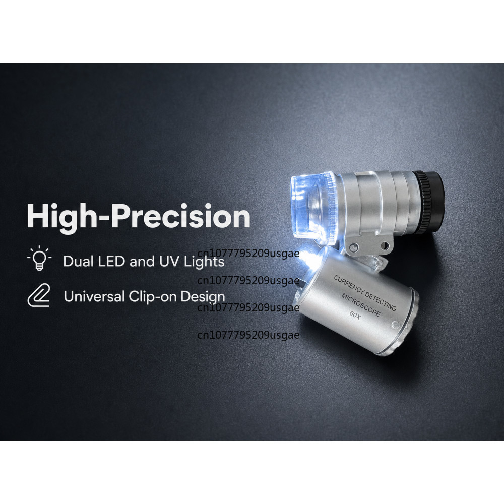 60倍 ジュエリーアイルーペ LED UVライト付き ポケッ - Gem Microscope Jeweler のレビューと価格