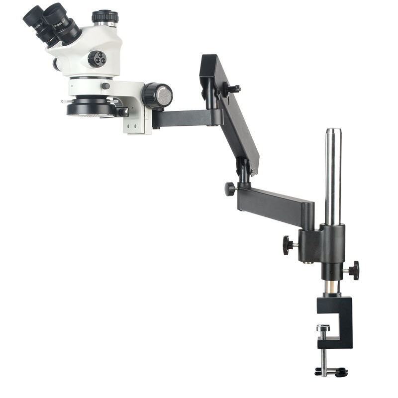 フレキシブル関節式アーム大型可動ブームスタンド付き7-50倍 - Microscope Boom Stand Articulating のレビューと価格