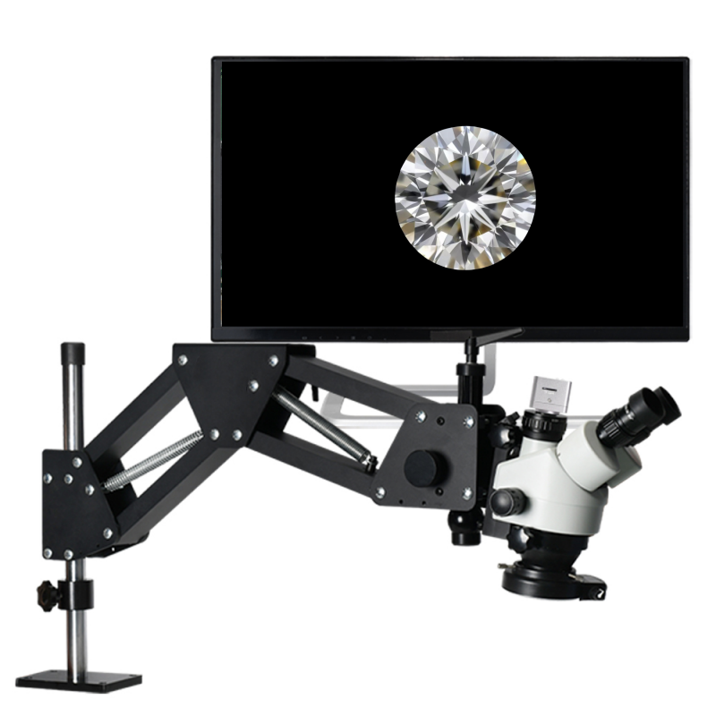 4K/2Kカメラ 7X-45X ステレオ顕微鏡 三眼式 多方 - Trinocular Stereo Microscope 7X-45X のレビューと価格