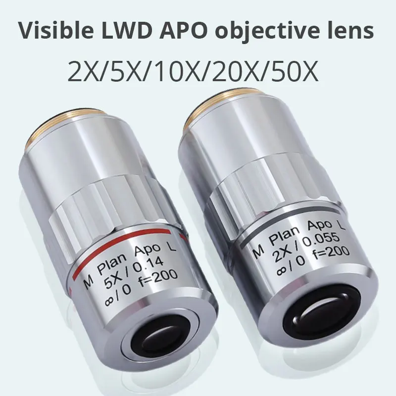 可視化されたapo計画反粒子望遠鏡、金属製の無限大規模、長距 - Inspection Microscope Long Working Distance のレビューと価格