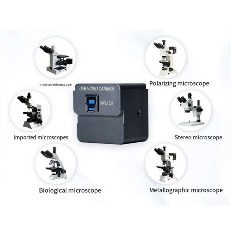 AED7-IMX 顕微鏡カメラ UVC USB 電子デジタル - Microscope Camera Sony Imx のレビューと価格