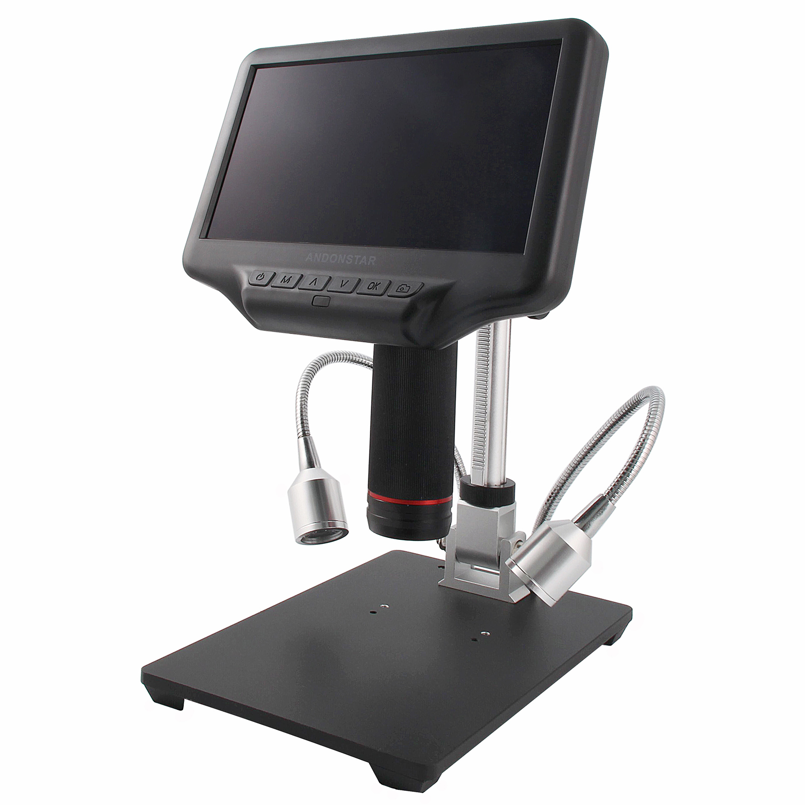 Andonstar AD407 デジタル顕微鏡 270倍 4 - Digital Microscope With Screen 7 Inch のレビューと価格