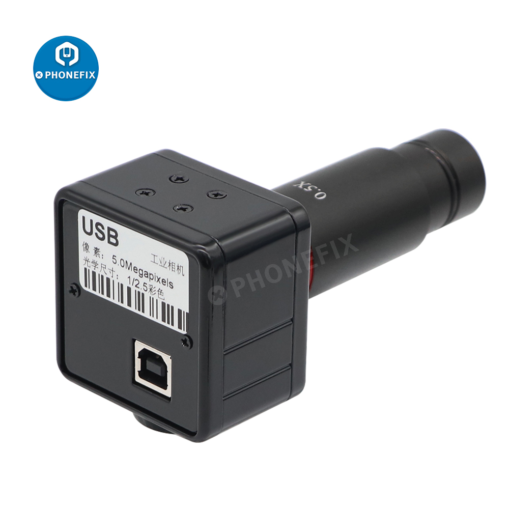 Cmos USB産業用デジタル顕微鏡カメラ,0.5x接眼レン - Digital Microscope 5Mp Usb C Mount のレビューと価格