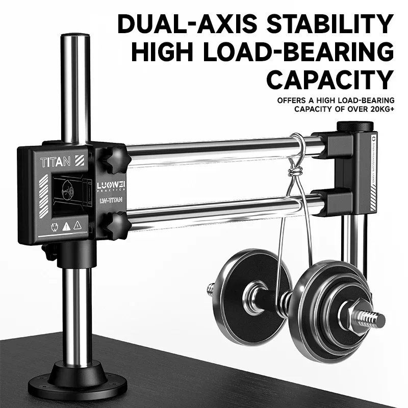LUOWEI LW-GK02 二軸ダブルブーム顕微鏡スタンド - Microscope Boom Stand Articulating のレビューと価格