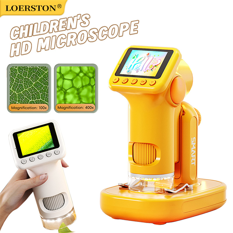 1600X ハンドヘルド顕微鏡 2 インチ画面子供用拡大鏡レ - Metallurgical Microscope Inverted のレビューと価格