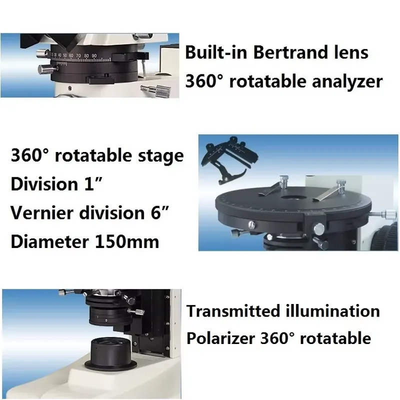 Boshida PL1506 40倍～2000倍 デジタル岩 - Polarizing Microscope Binocular のレビューと価格